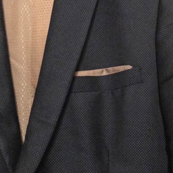 Navy Blue Blazer/Suit Jacket - Picture 2 of 11